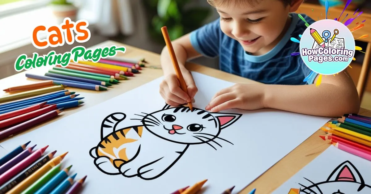 π± Cats Coloring Pages for Kids β Free & Fun Printable Sheets! 1 π± Cats Coloring Pages for Kids β Free & Fun Printable Sheets!