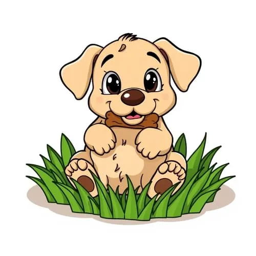 Cute dogs coloring pages for kids and adults