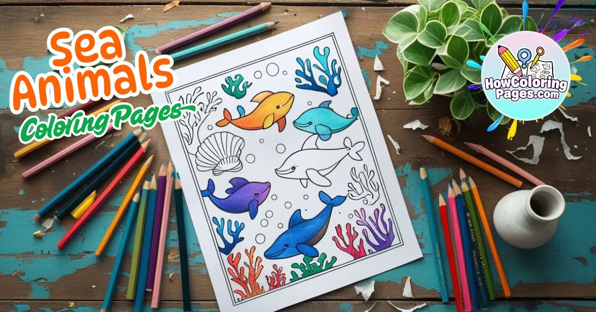 π Sea Animals Coloring Pages β Free Printable PDFs for Kids 1 π Sea Animals Coloring Pages β Free Printable PDFs for Kids