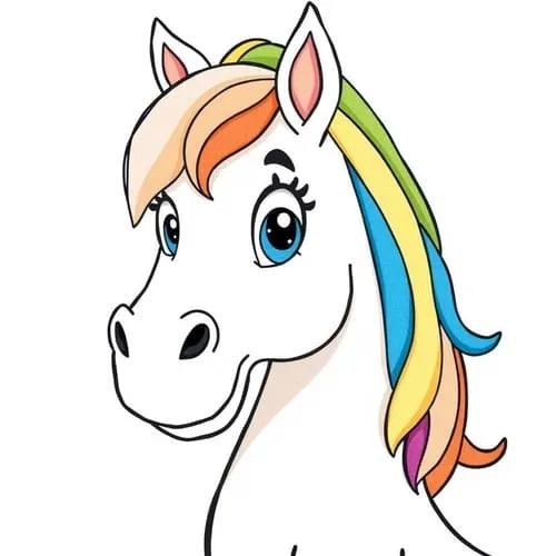 pony coloring pages for kids and adults